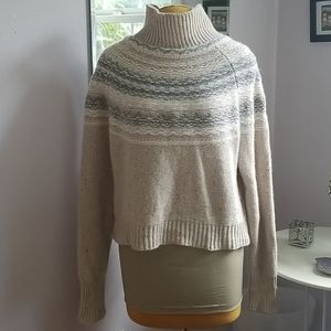 Vince wool & cashmere crop sweater